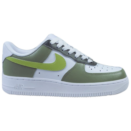 Custom “Par 5” Air Force 1 Green / White