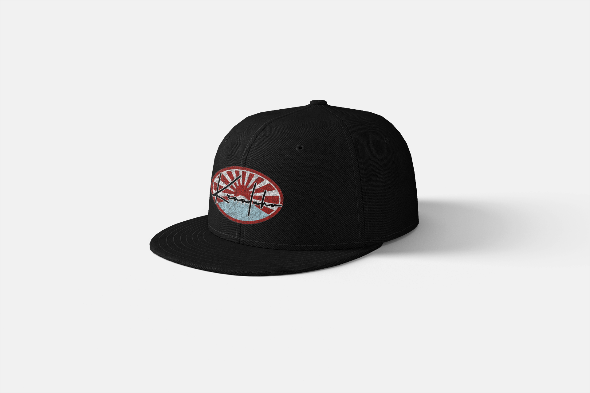Krooluhv Rising Sun Fitted Hat - Image 5