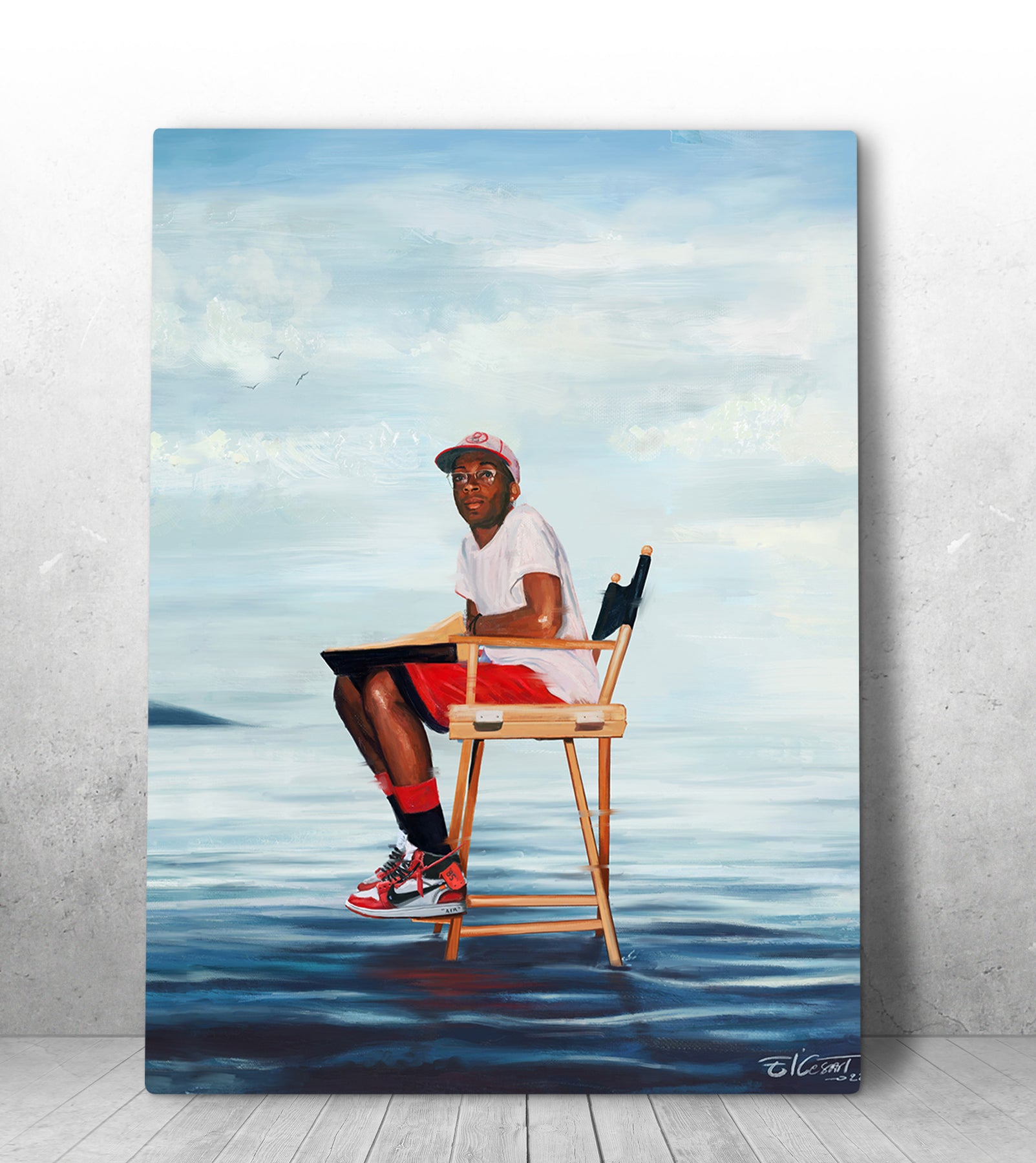 Spike Lee “Young Dreamer” Painting