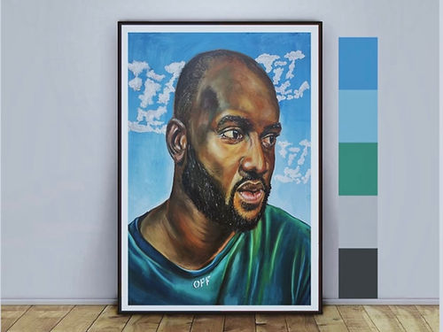 Virgil Hand Painting