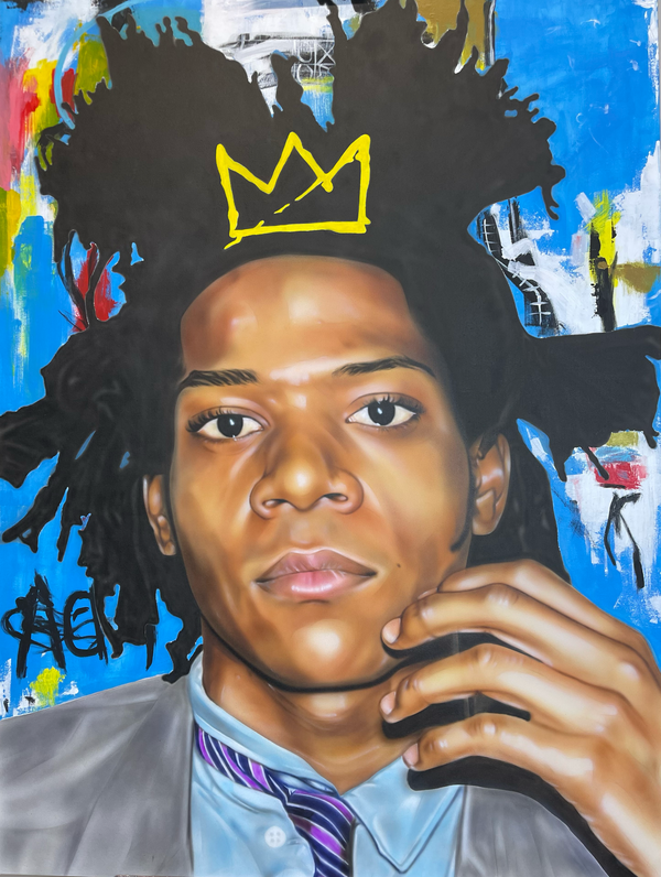 “JEAN” by PAULOFFAME 36in X 48in Painting | Handmade