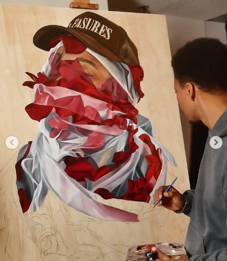 Return to Self by Calvin Clausell Jr. Painting - Image 2